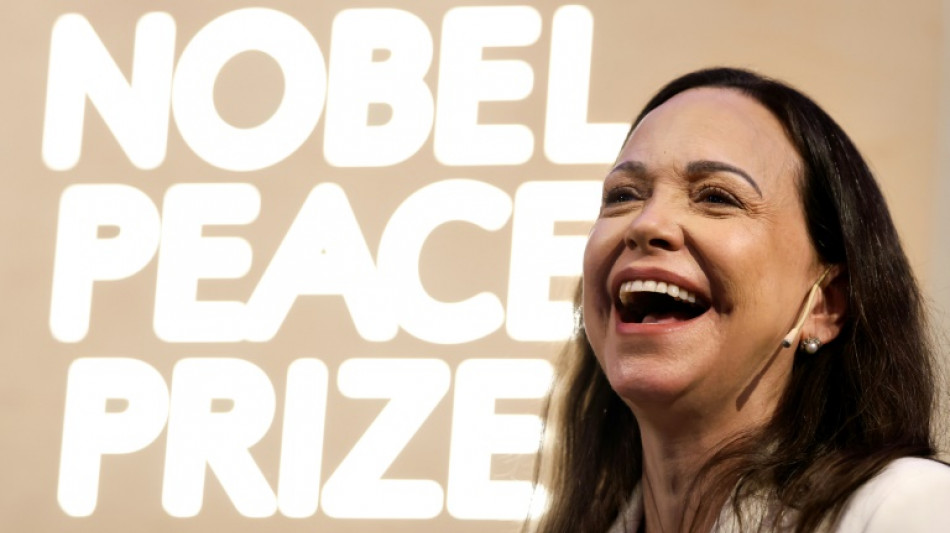 Nobel laureate Machado says US helped her leave Venezuela, vows return