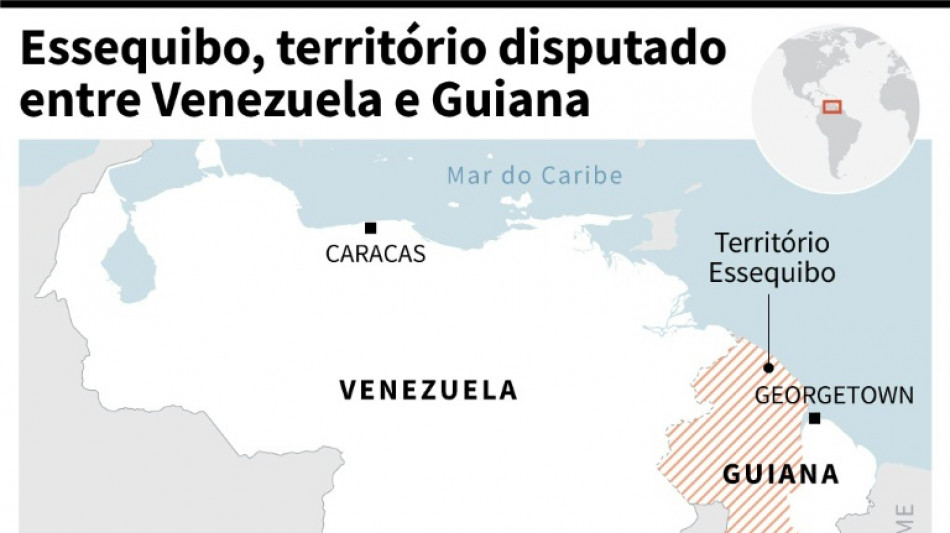 Venezuela entrega &agrave; CIJ documentos sobre disputa territorial com Guiana