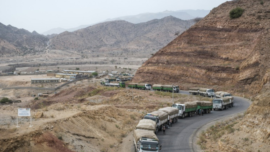 Llega a regi&oacute;n et&iacute;ope de Tigr&eacute; el primer convoy de ayuda alimentaria de la ONU desde el alto el fuego