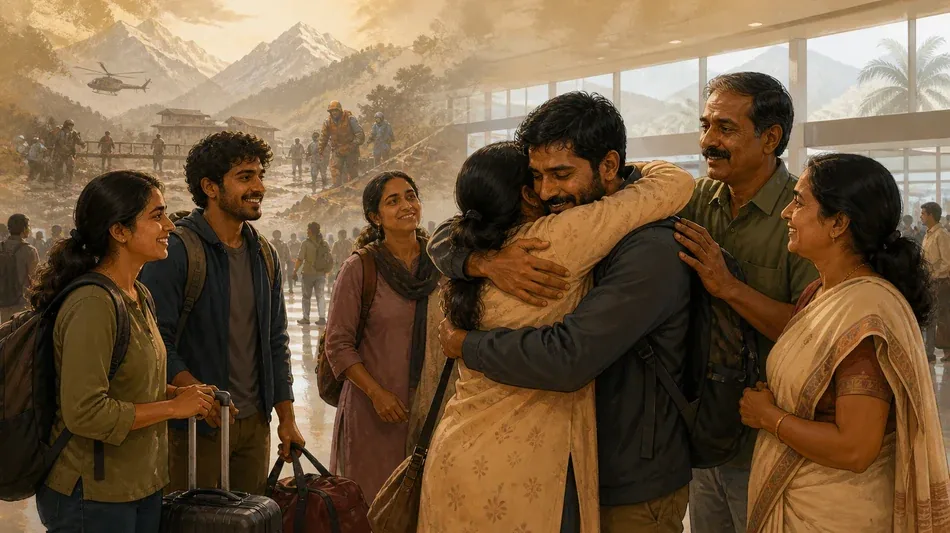  Sixteen Keralites Return From Flood-Hit Nepal as Seven Remain Uncontactable 