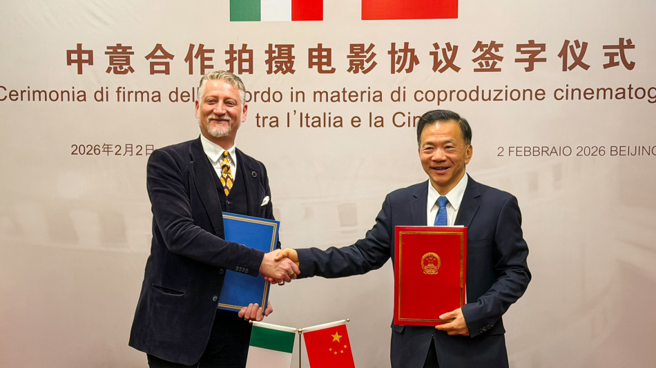  Giuli firma un nuovo accordo di coproduzione Italia-Cina sul cinema 