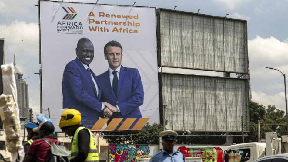  Macron seeks to cement Africa legacy with Kenya summit  