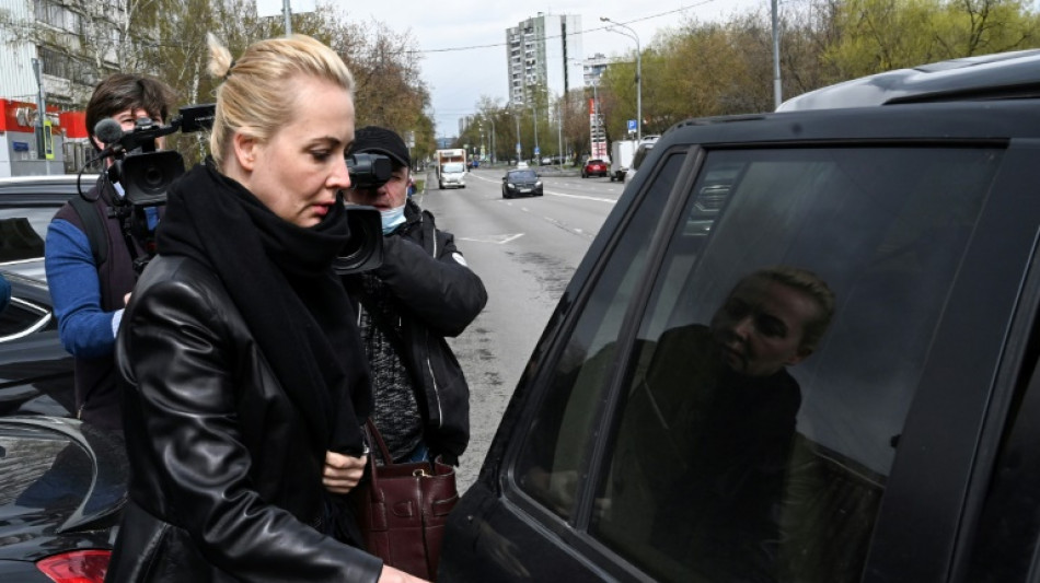 La esposa de Navalni denuncia la "cobard&iacute;a" del gobierno ruso antes de un nuevo juicio