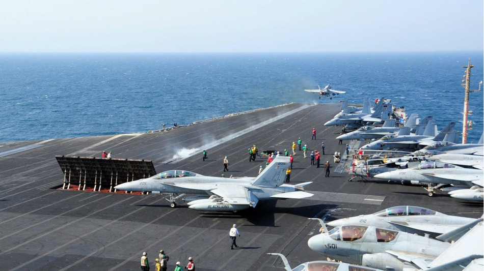  Usa, la portaerei George H.W. Bush &egrave; arrivata in Medio Oriente 