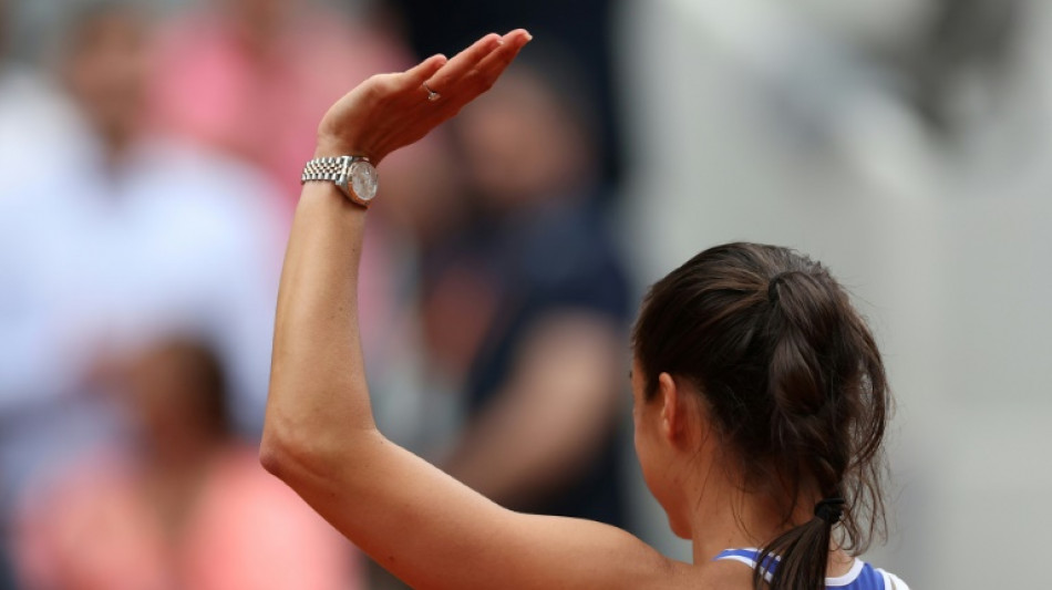 Tennis: Caroline Garcia éliminée d'entrée lors de son dernier Roland-Garros