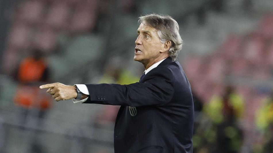 Nations League: Mancini 'sofferto all'inizio ma bravi a riprendere la partita'