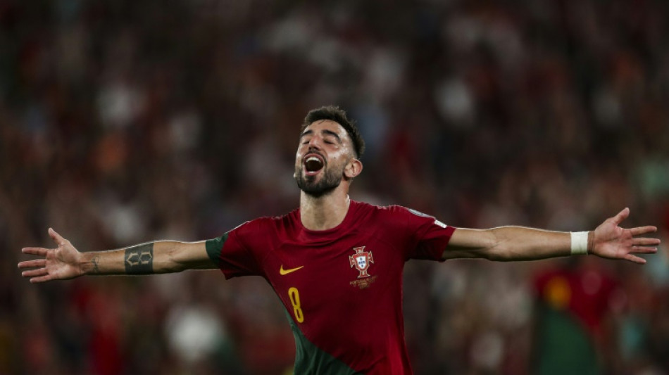 Fernandes nets brace as Portugal beat Bosnia in Euro qualifying