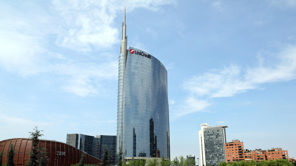 Unicredit &egrave; salita all'8,72% del capitale di Generali