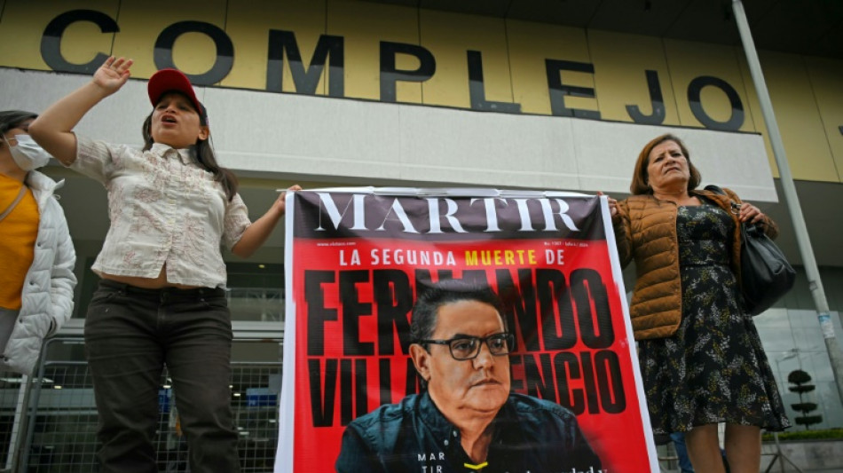 Hasta 34 a&ntilde;os de c&aacute;rcel para cinco responsables del asesinato de un presidenciable en Ecuador