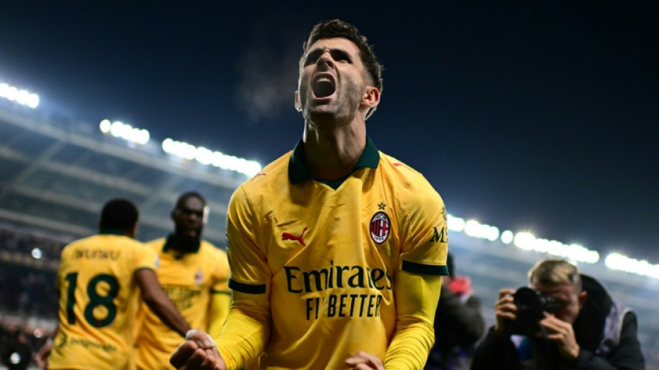 Pulisic quick-fire double sends AC Milan top of Serie A