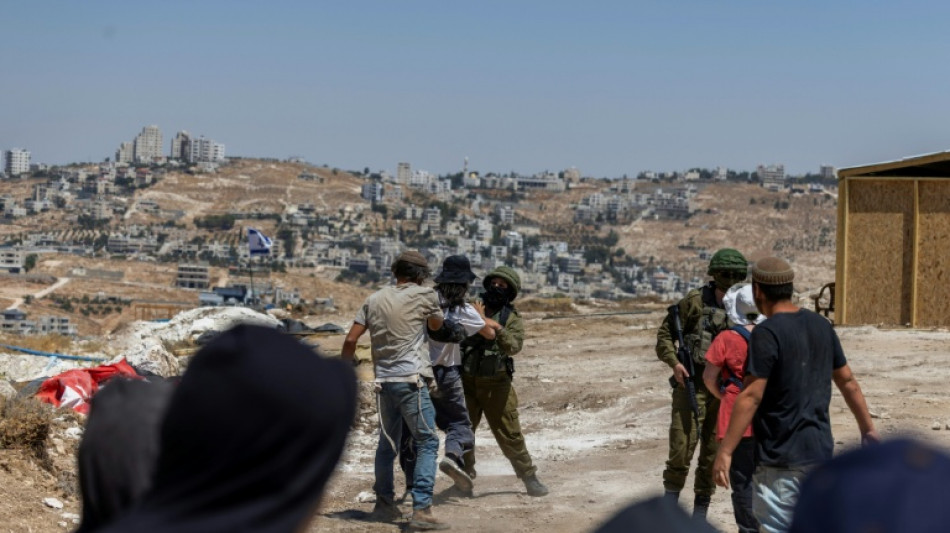 Israelische Siedler im Westjordanland greifen AFP-Journalisten an 