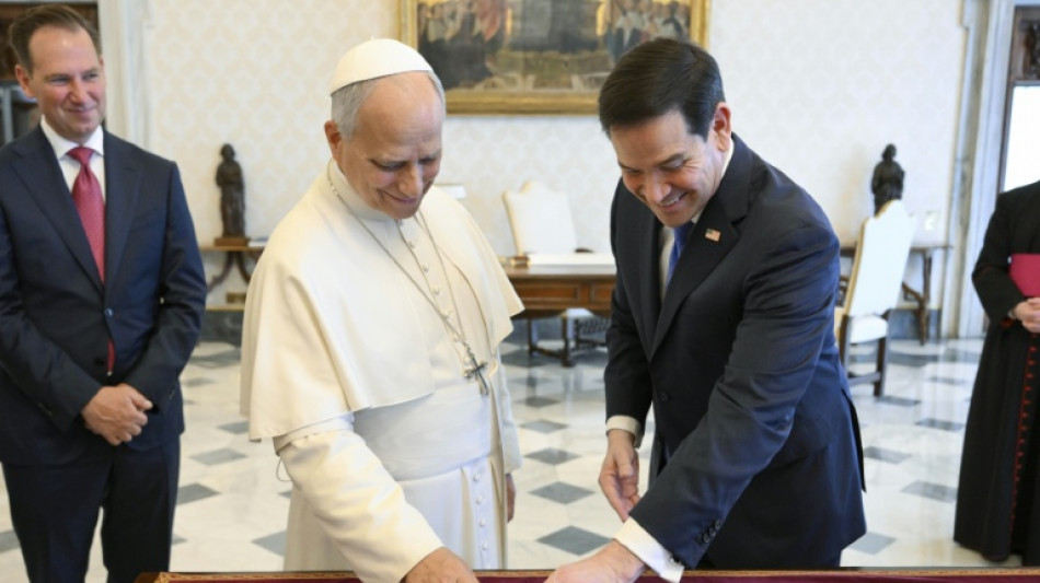  US underlines 'strong' Vatican ties after Rubio meets pope 