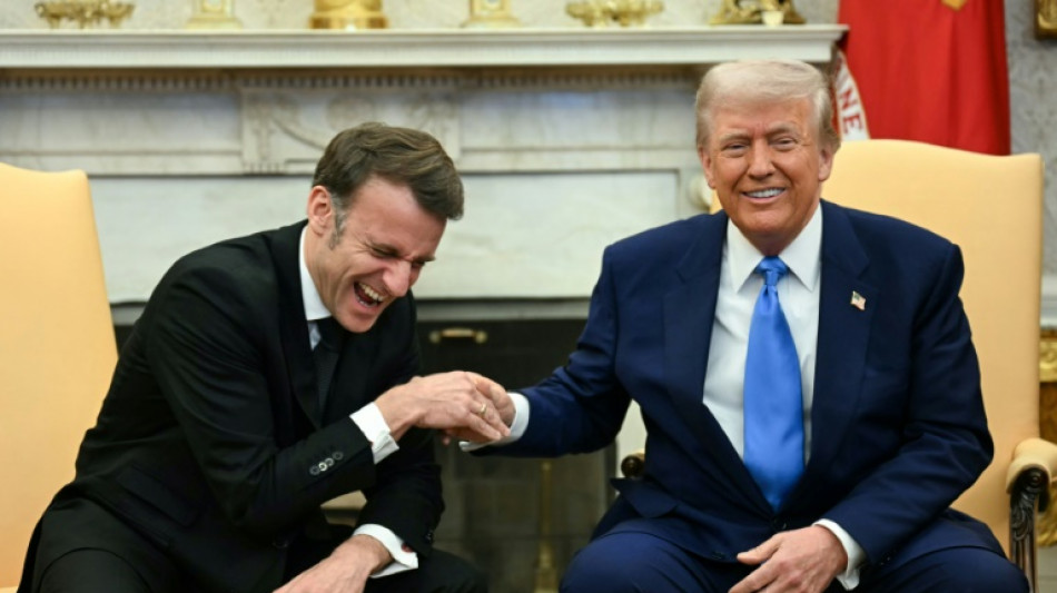 Macron et Trump assurent vouloir travailler ensemble &agrave; la paix en Ukraine 