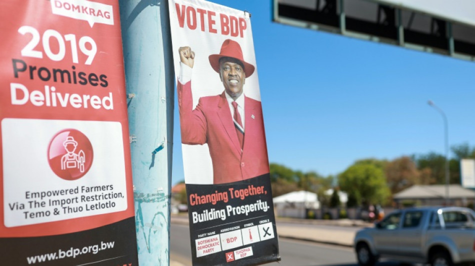 Au Botswana, un espoir timide de changement avec les &eacute;lections