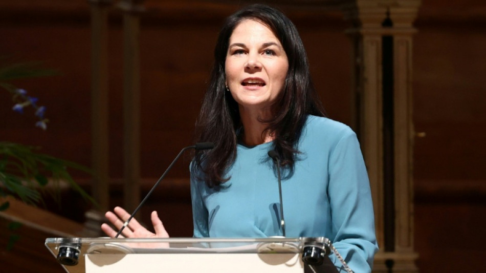 Ex-Bundesau&szlig;enministerin Baerbock lehnt Boykott der Fu&szlig;ball-WM in den USA ab