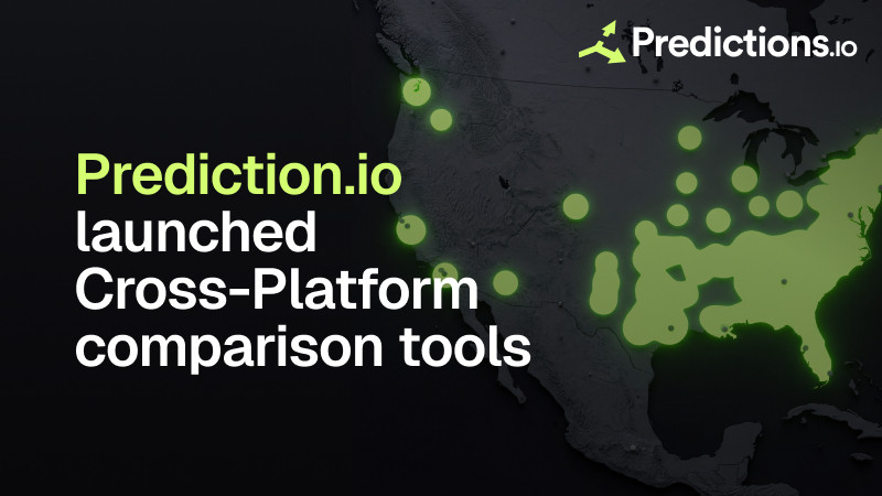  Same Election Question, Two Different Odds: Predictions.io Launches Free Cross-Venue Comparison Tools 