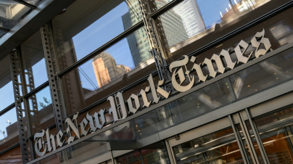  Trump says bringing $15 bn lawsuit against New York Times 