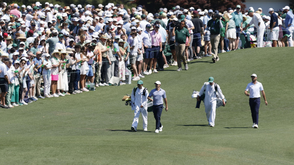  Golf: Masters Augusta, Rory McIlroy si mantiene in vantaggio 