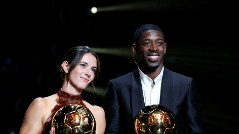  Dembele beats Yamal to Ballon d'Or as Bonmati retains women's award 