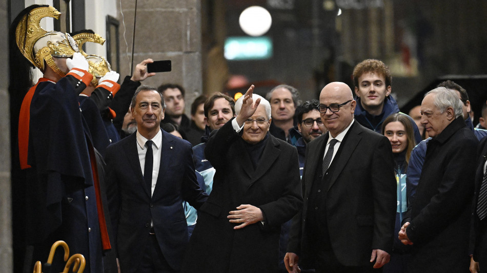  Mattarella: "Con determinazione chiediamo il rispetto della tregua olimpica" 