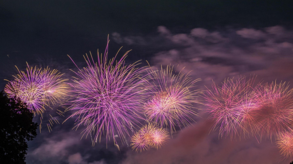  Aereo in atterraggio a Chicago urta fuoco d'artificio del 4 luglio, nessun danno 