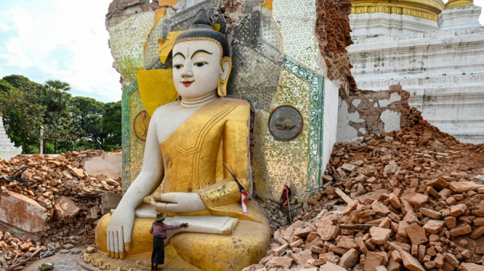Séculos de patrimônio cultural destruídos pelo terremoto em Mianmar