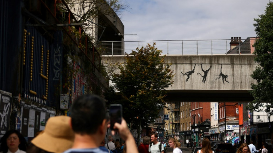 Banksy wows London with three animal artworks