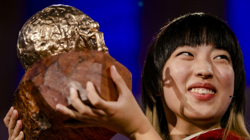 KidsRights premia a una adolescente japonesa por su empe&ntilde;o en movilizar a los j&oacute;venes