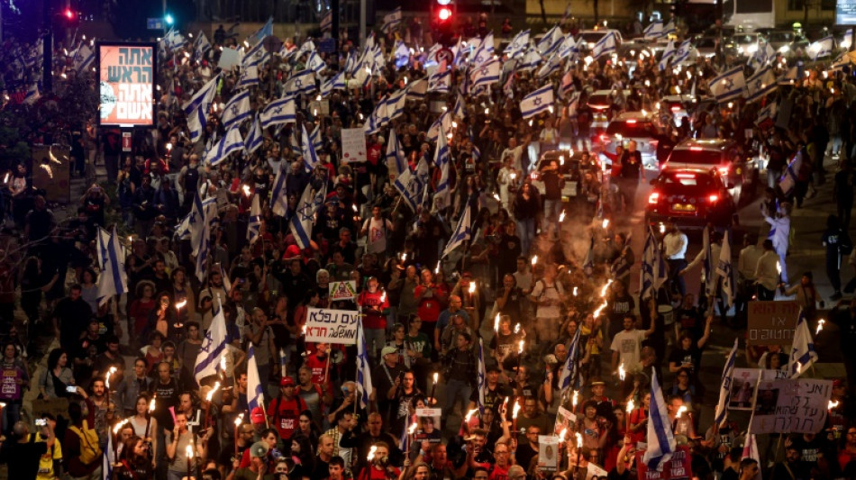 "Tra&icirc;tre", "&eacute;lections maintenant!": nouvelle d&eacute;monstration de col&egrave;re contre Netanyahu 