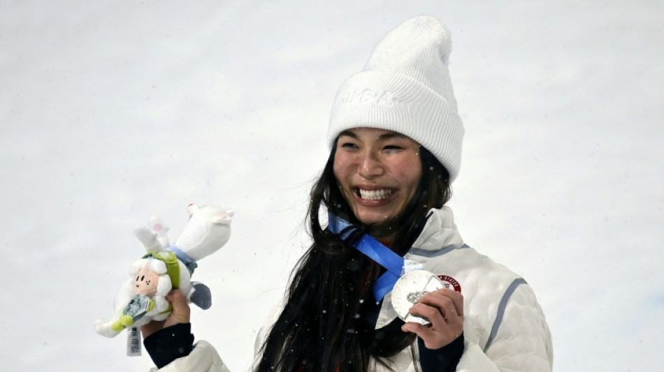  US snowboard star Kim 'proud' as teenager Choi dethrones her at Olympics 