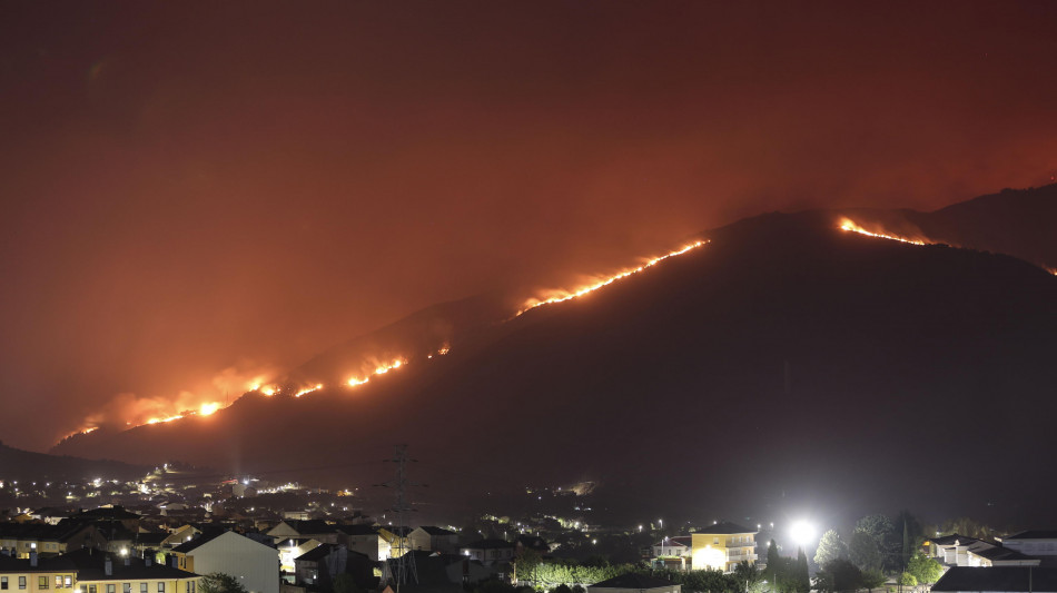  Bruciati 343mila ettari negli incendi forestali in Spagna 