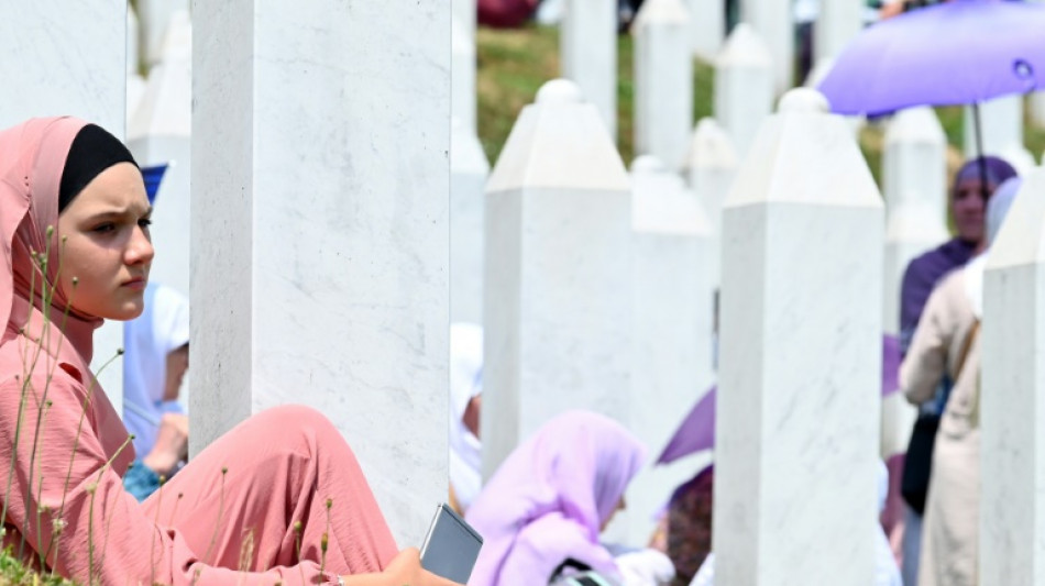 A Srebrenica, inhumation douloureuse de 50 victimes