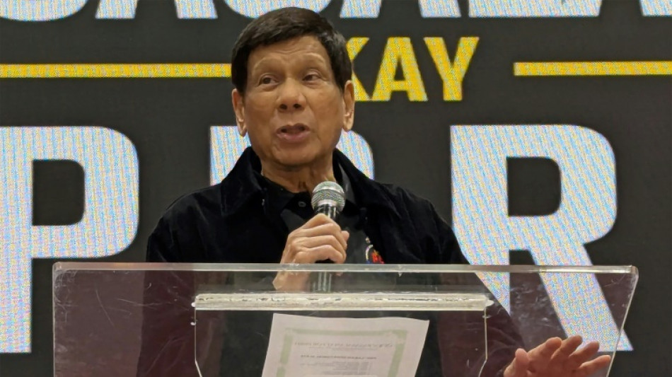 L'ex-pr&eacute;sident philippin Duterte compara&icirc;t devant la CPI, mais en visioconf&eacute;rence