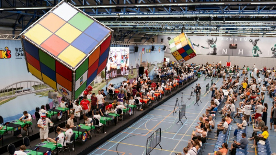 Cubes and lubes: Europe's 'Speedcubers' twist for glory 