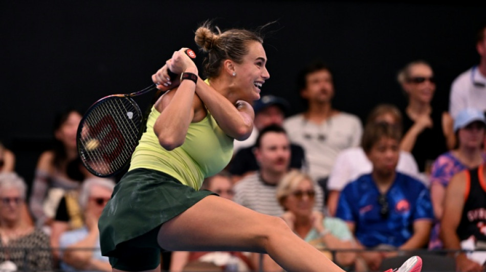 Tennis: Sabalenka jouera contre Kostyuk sa troisi&egrave;me finale &agrave; Brisbane