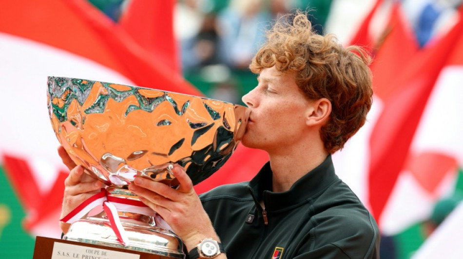  Sinner sinks Alcaraz to win Monte Carlo Masters, returns to No.1 