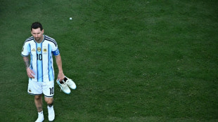Messi lleg&oacute; a Argentina para descansar en Rosario con su familia tras el Mundial