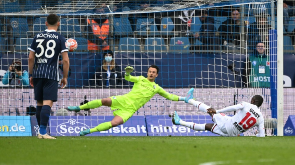 Leverkusen draw blank at Bochum after Diaby's penalty slip