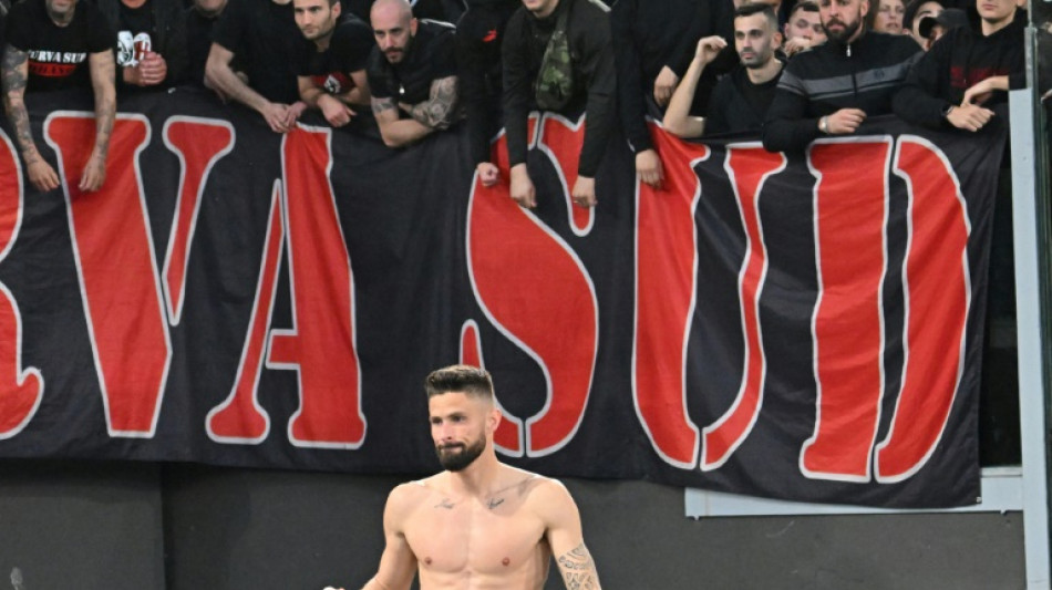 Giroud seals win at Juve and Champions League spot for Milan