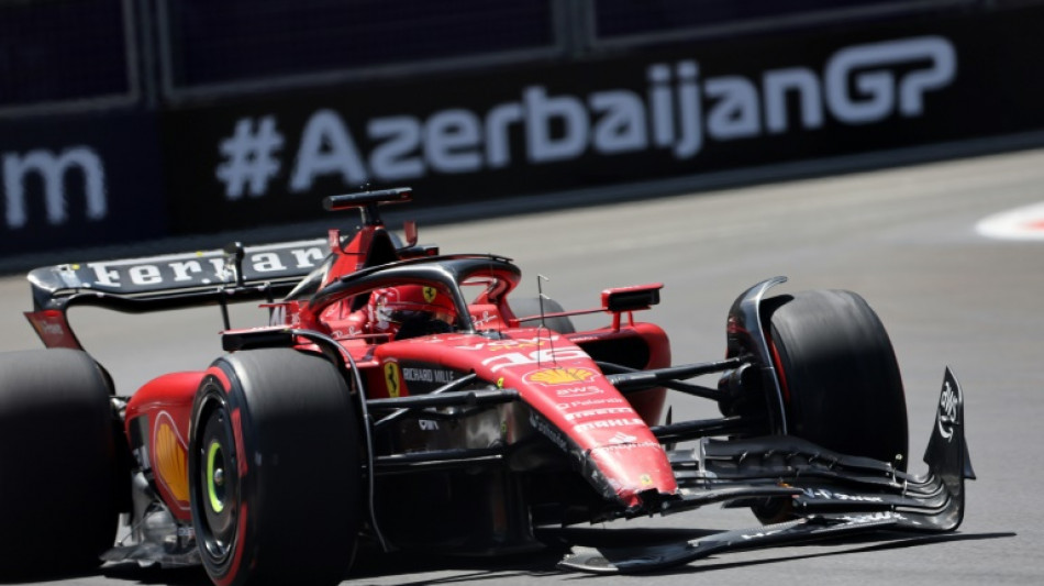 Charles Leclerc (Ferrari) saldr&aacute; en cabeza en el esprint en Azerbaiy&aacute;n