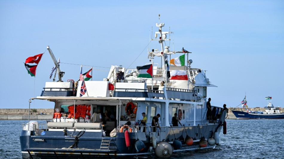  Italy deploys frigate after drone 'attack' on Gaza aid flotilla  