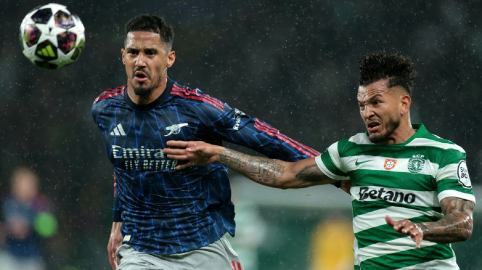  Arsenal vence Sporting (1-0) nos acr&eacute;scimos em Lisboa na ida das quartas da Champions 