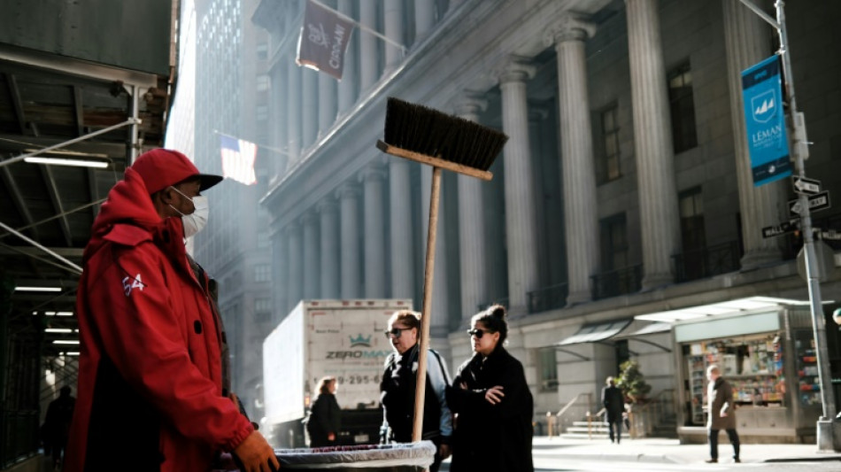 Wall Street fait un pause apr&egrave;s plusieurs s&eacute;ances dans le vert