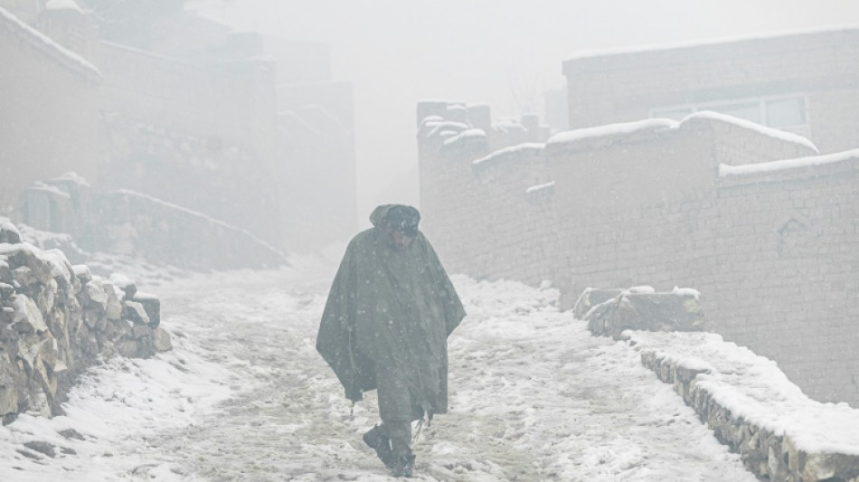 Afghanistan: le bilan de la vague de froid grimpe &agrave; 166 morts au moins