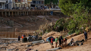Un an apr&egrave;s, hommage dans la tension pour les victimes des inondations en Espagne