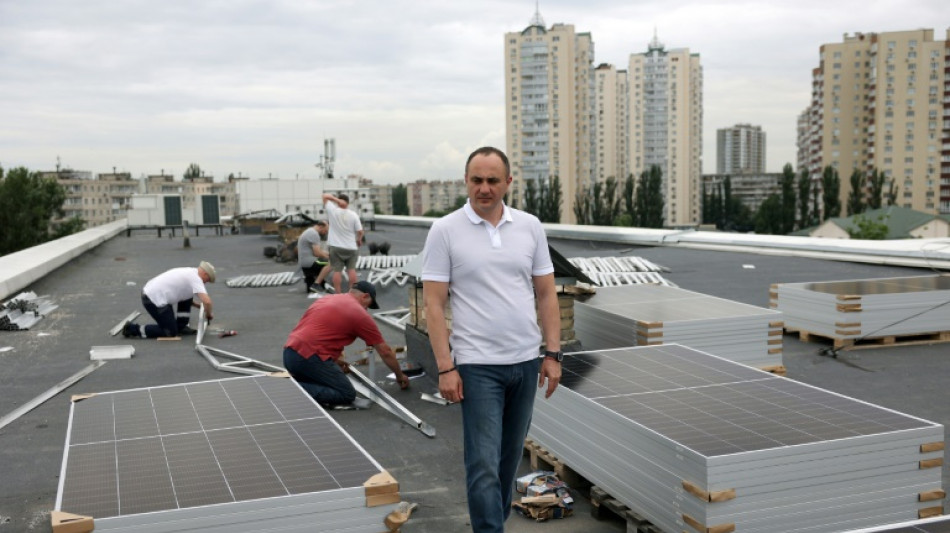 Le boom des panneaux solaires dans une Ukraine ravag&eacute;e par les frappes russes