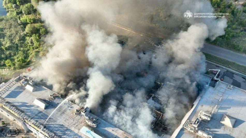  Ukraine says 'cynical' Russian strike on shopping centre killed 15 