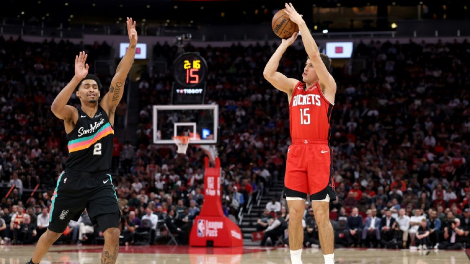 NBA: San Antonio se saborde &agrave; Houston, Wembanyama maladroit