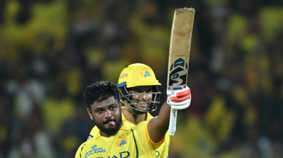  Samson smashes hundred as Chennai notch first win of IPL season 