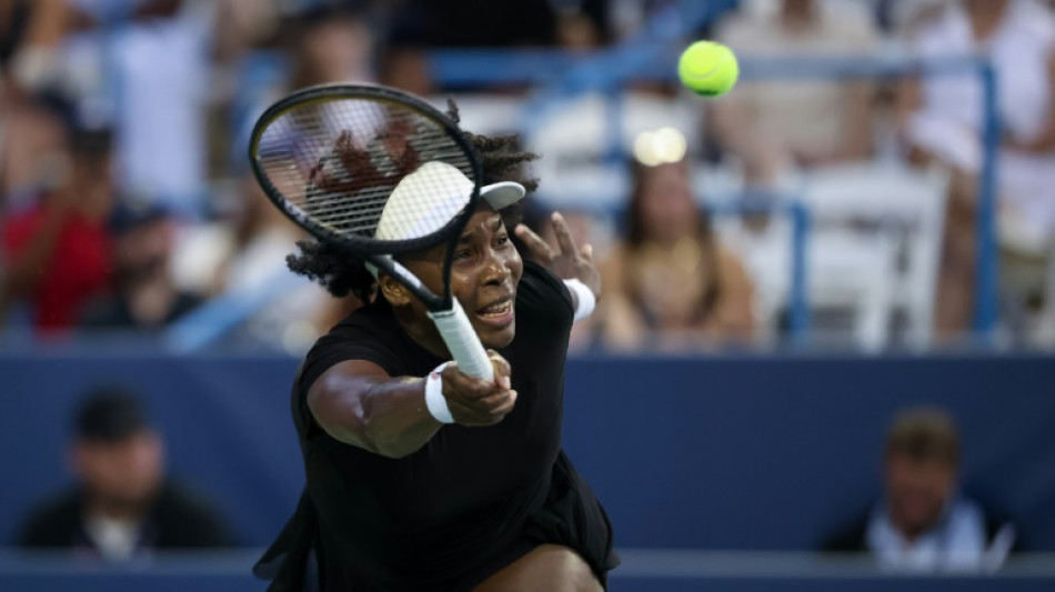  Venus Williams cai na 1ª rodada do WTA 1000 de Cincinnati 